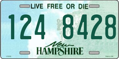 NH license plate 1248428