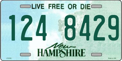 NH license plate 1248429