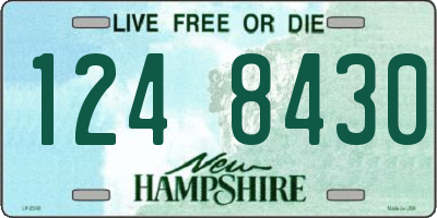 NH license plate 1248430