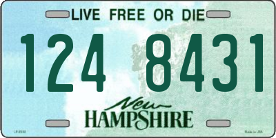 NH license plate 1248431
