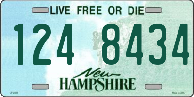 NH license plate 1248434