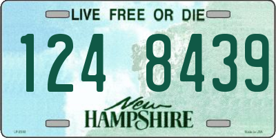 NH license plate 1248439
