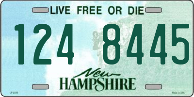 NH license plate 1248445