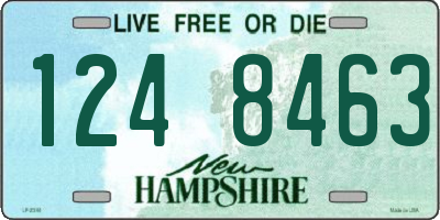 NH license plate 1248463