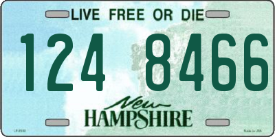 NH license plate 1248466