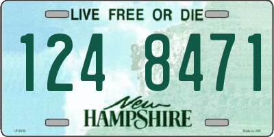 NH license plate 1248471