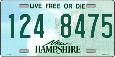 NH license plate 1248475