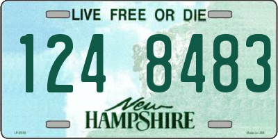 NH license plate 1248483