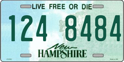 NH license plate 1248484