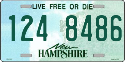NH license plate 1248486