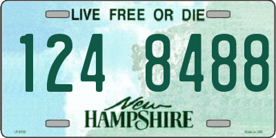NH license plate 1248488