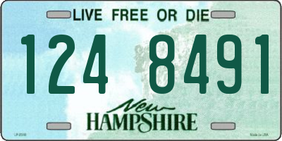 NH license plate 1248491