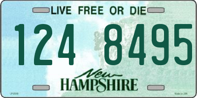 NH license plate 1248495