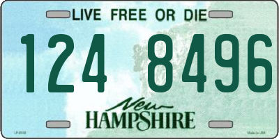 NH license plate 1248496
