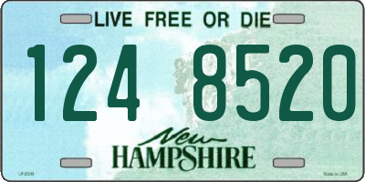 NH license plate 1248520