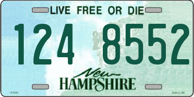 NH license plate 1248552