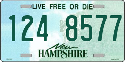 NH license plate 1248577