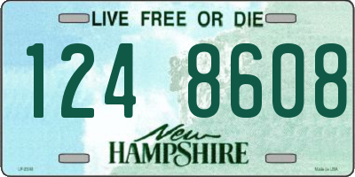 NH license plate 1248608