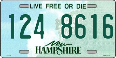 NH license plate 1248616