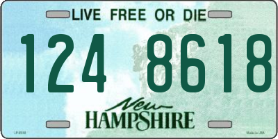 NH license plate 1248618