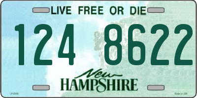 NH license plate 1248622