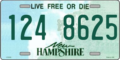 NH license plate 1248625