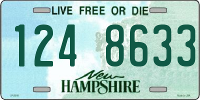 NH license plate 1248633