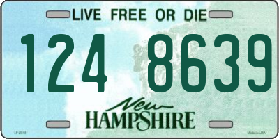 NH license plate 1248639