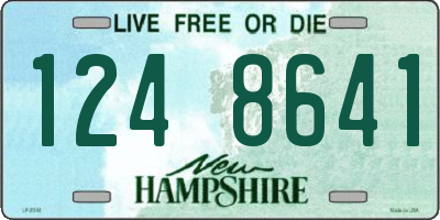 NH license plate 1248641