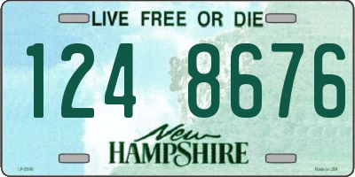 NH license plate 1248676
