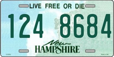 NH license plate 1248684