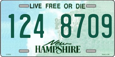 NH license plate 1248709