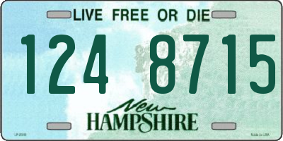 NH license plate 1248715