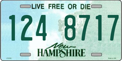 NH license plate 1248717