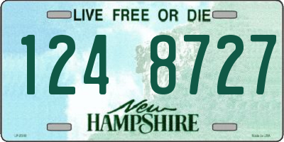 NH license plate 1248727
