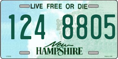 NH license plate 1248805