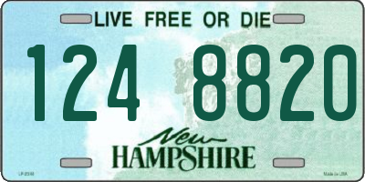 NH license plate 1248820