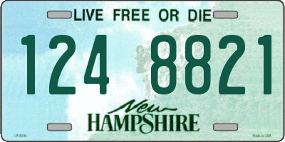 NH license plate 1248821