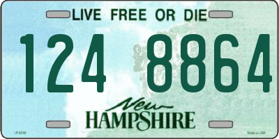 NH license plate 1248864