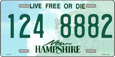 NH license plate 1248882