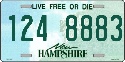 NH license plate 1248883
