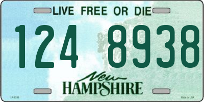 NH license plate 1248938