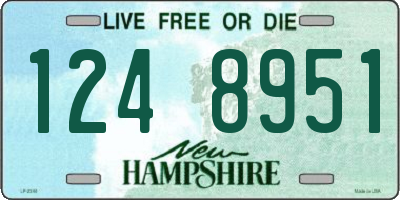 NH license plate 1248951