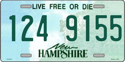 NH license plate 1249155