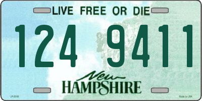 NH license plate 1249411