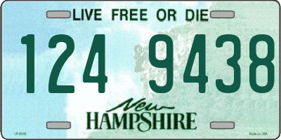 NH license plate 1249438