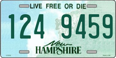 NH license plate 1249459