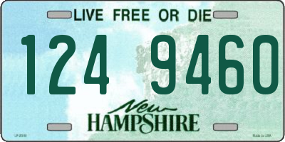 NH license plate 1249460