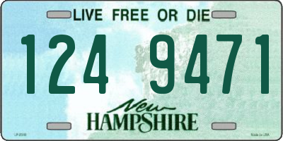 NH license plate 1249471