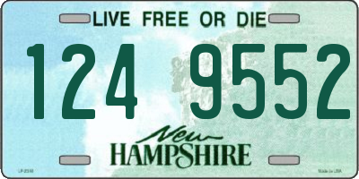 NH license plate 1249552